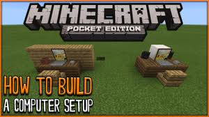 Mcpe Build Tutorial How To Build A Computer Set Up Minecraft Pe Pocket Edition Youtube Minecraft is perhaps the greatest sandbox game of all time.