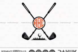 Download Golf Circle Monogram Svg Golf Name Frame And Ball Svg Golf Logo Golf Frame Design Crella