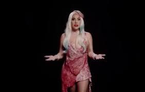2322 x 3600 jpeg 1299 кб. Lady Gaga Dons Meat Dress And Other Past Iconic Outfits For Voting Psa