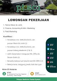 Ketika lamaranmu ditolak sebuah perusahaan yaitu merupakan hal yang wajar dan bukan akhir dari segalanya. Pt Sci