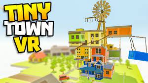 Building Hello Neighbor Scene Let S Play Tiny Town Vr Gameplay Part 2 Vr Htc Vive Youtube