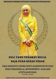 Tuanku zara salim (née zara salim davidson; Duli Yang Teramat Mulia Raja Muda Perak Legacy Rmmaziz Facebook