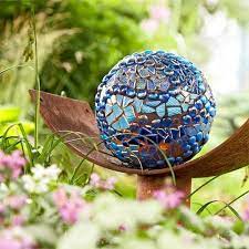 There are 12 bowling ball mosaic for sale on etsy, and they cost $471.92 on average. 20 Diy Summer Garden Decoration Ideas With Bowling Balls Mosaic Garden Art Perfect Garden Garden Balls
