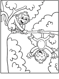 Select one of 1000 printable coloring pages of the category adult. Free Printable Monkey Coloring Pages Bestappsforkids Com