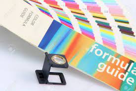 Each formula was printed in parts only. Detail Pantone Colors Formula Guide With Graphic Art Loupe Lense Stock Photo Picture And Royalty Free Image Image 2251013