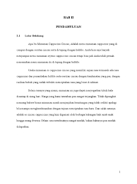 Aspek finansial variabel penelitiandalam penelitian ini yang menjadi variabel penelitian adalah kelayakan dari usaha yang akan didirikan. Capucino Cincau