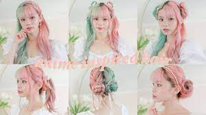 Anime characters seem to possess such a large variety of hairstyles that we are simply in awe at all those hardworking. 6 Cute Easy Anime Inspired Hairstyles Your Name Utena Violet Evergarden Code Geass More Youtube