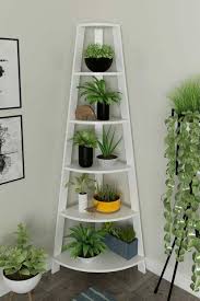 Sanal Mobilya Pluton Kose Kitaplik Saksilik Parlak Beyaz 152 016 325 749 Trendyol Balkon In 2020 Plant Decor Indoor Plant Decor House Plants Decor