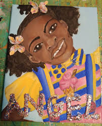 Art that addresses Black wholistic health by Erin M Smith👩🏾‍🎨