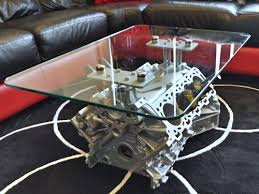 Ferrari 360 inlet manifold v8 engine coffee table. V8 Jaguar Coffee Table Gift Present Kiley Clinton Birmingham