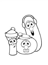 Veggietales coloring sheet robin good. The Ultimate Veggietales Web Site Coloring