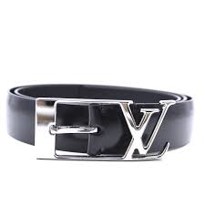 Günstige replik louis vuitton taschen aus österreich. Louis Vuitton Louis Vuitton Schwarz Lv Logo Silber Schnalle Leder Gurtel Grosse 95 Gurtel Leder Schwarz Ref 209917 Joli Closet