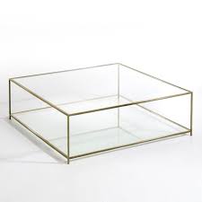 Great savings & free delivery / collection on many items. Sybil Square Tempered Glass Coffee Table Transparent Am Pm La Redoute