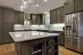 Modern Crown Molding Kitchen Contemporary With Ceiling Lighting Gray Cabinets Contemporary Kitchen Cabinets Kitchen Cabinet Crown Molding Kitchen Cabinets Trim