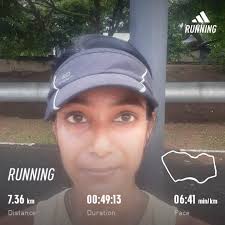 Tuesday morning dosage taken care of, with a detour halfway to the finish  line. Just run!