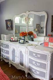 For ease of movement, leave a minimum of three feet between the bed and side walls or large pieces of furniture and at least two feet between the bed and low furniture, like tables and dressers. Shabby Chic Bedroom Ideas And Furniture Makeover