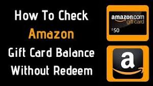 You will first need to open an amazon.com account and redeem your gift card. How To Check Amazon Gift Card Balance Youtube