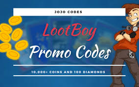 Redeem this code for 1000 coins, also 5 diamonds; Lootboy Promo Codes Free 100 Diamonds March 2021