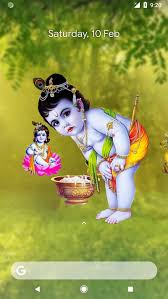 Now follow little krishna while he chases putana across vrindavan and bring her to justice for her evil deeds. 4d Little Krishna App Live Wallpaper Para Android Apk Baixar