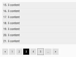 Paginate A Large List Using Jquery Paging Plugin Jquery Plugins List