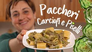 Dopo 5 minuti aggiungere il resto dei carciofi ed i. Paccheri Carciofi E Piselli Ricetta Facile Fatto In Casa Da Benedetta Youtube