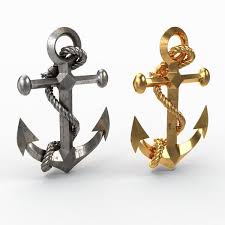 3d Anchor Model In 2020 Model 3d Model Anchor