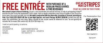 25 Save T G I Friday S Coupons Printable Codes May 2014 Tgi Fridays Coupons Tgi Fridays Printable Coupons