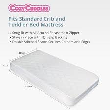 If you've got toddlers, pets or kids who like to eat on the bed, a bed protector will go far in terms of keeping your mattress safe and. Cozycuddles Crib Mattress Protector Encasement Waterproof Cozycuddles