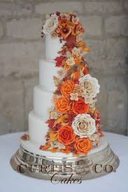 Beautiful Wedding Cakes From Curtis Co Modwedding Halloween Wedding Cakes Fall Themed Wedding Cakes Fall Wedding Cakes