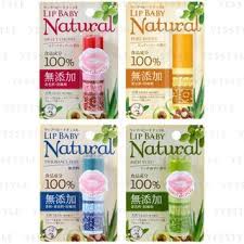 Rohto Mentholatum Lip Baby Natural Lip Balm 4 Types Yesstyle