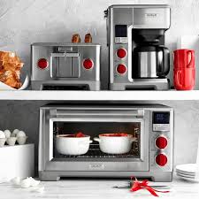 Toaster oven coffee maker combo. Wolf Gourmet Automatic Drip Coffee Maker Stainless Steel Black Knob Williams Sonoma
