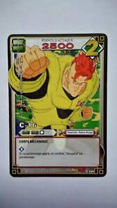 This tough cyborg looks dangerous but he loves nature and he only fights to protect peace. Dragon Ball Z Card C 16 D 389 Ebay