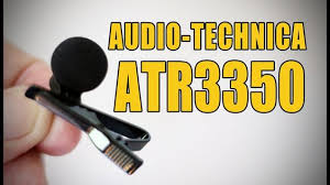 Audio Technica Atr3350 Lavalier Mic Audio Technica Audio Lavalier