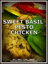 Sweet Basil Pesto Chicken Serves 4 Ingredients Pesto 1 Cup Basil Leaves 2 Tablespoons Extra Pesto Chicken Basil Pesto Chicken Feta Cheese Nutrition