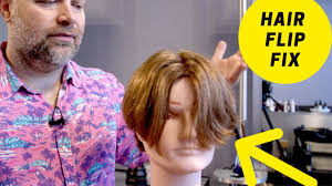 Haircut styles short in back long in front. How To Stop Your Hair From Flipping Out Thesalonguy Youtube