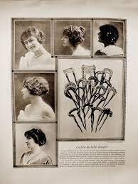 Hair Styles 1913 Cheveux Longs Vintage Coiffure Coiffures Historiques