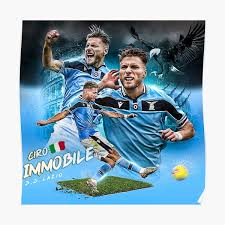 Lautaro martinez's strike in the first half put the visitors. Ciro Immobile Posters Redbubble