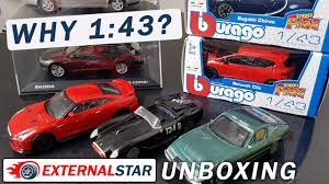 Many diecast motorcycles are also produced in this scale. Why To Collect 1 43 Car Models Unboxing Few Bburagos Youtube