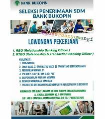 189 likes · 12 talking about this · 172 were here. Loker Banyuwangi 2020 Lowongan Pekerjaan Bank Bukopin Sebagai Rbo Dan Rtbo Ringtimes Banyuwangi
