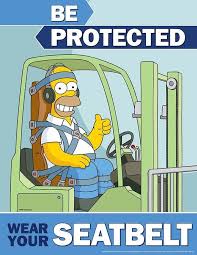 Pin By Chris Lee On The Simpsons Safety Posters Health And Safety Poster Forklift Safety