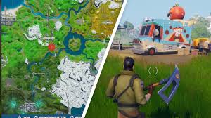 They need to make this long drive without exiting the vehicle for the whole journey, so it is damage opponent within 10 seconds of landing (1). Fortnite Imbisswagen Besuchen Fundorte Auf Der Karte