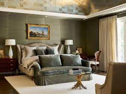 Romantic master bedroom decorating ideas pictures with a small white bench at the foot of the white bed. 20 Ideas For Creating A Romantic Master Bedroom Design Hgtv