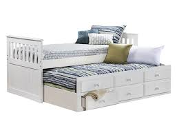 Slumberland Knollwood Collection White Captains Bed Twin Captains Bed Captains Bed Bed