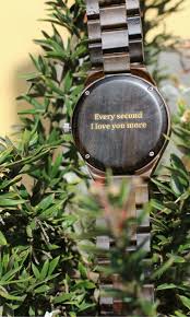 Every Second I Love You More Personalized Wood Watch Anniversary Gift Romantic Romantic Anniversary Gifts Romantic Gifts For Him Anniversary Gifts For Him