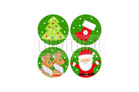 Download Santa Claus And Deer Xmas Clipart Png Graphic By Bunart Creative Fabrica SVG Cut Files