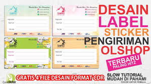 Ketika diminta, klik ok untuk mengizinkan microsoft word mengakses daftar alamat anda. Tutorial Corel Draw Cara Membuat Label Pengiriman Olshop Sticker Olshop Youtube