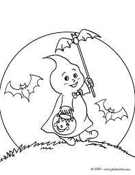 colorier en ligne coloriage halloween de bouquet fleurs
