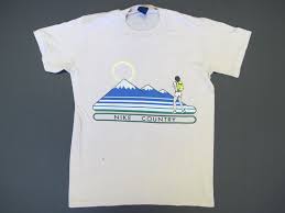 Rare Vintage 1970s Nike Country Running T Shirt Mens M Pinwheel Running Running Tshirts Vintage Tshirts Mens Shirts