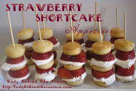 Strawberry Shortcake Appetizer Lady Behind The Curtain Dessert Recipes Desserts Food