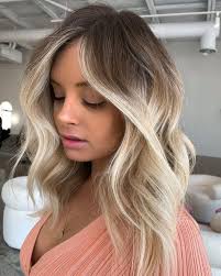 I let my natural color dark brown with blonde bits. 50 Amazing Blonde Balayage Hair Color Ideas For 2021 Hair Adviser